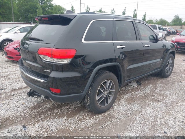 Продаж на аукціоні авто 2017 Jeep Grand Cherokee Limited 4x2, vin: 1C4RJEBG6HC827121, номер лоту: 45152191