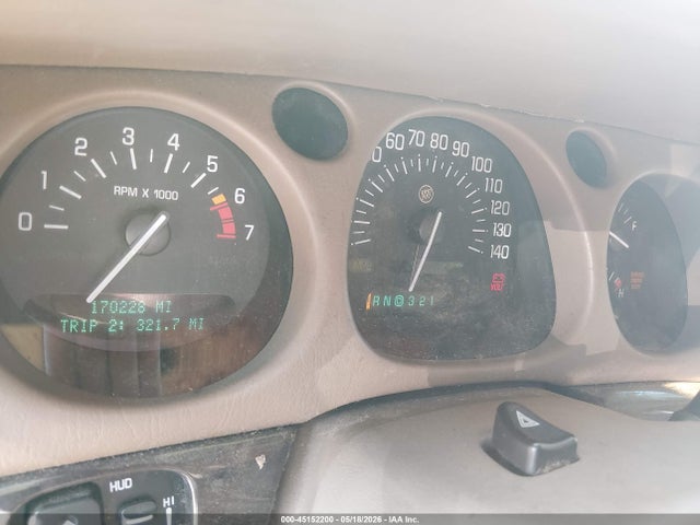 45152200 :رقم المزاد ، 1G4HR54K55U179861 vin ، 2005 Buick Lesabre Limited مزاد بيع