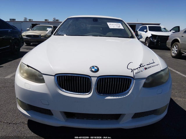 2007 Bmw 335i მანქანა იყიდება აუქციონზე, vin: WBAWB735X7P036409, აუქციონის ნომერი: 45152259