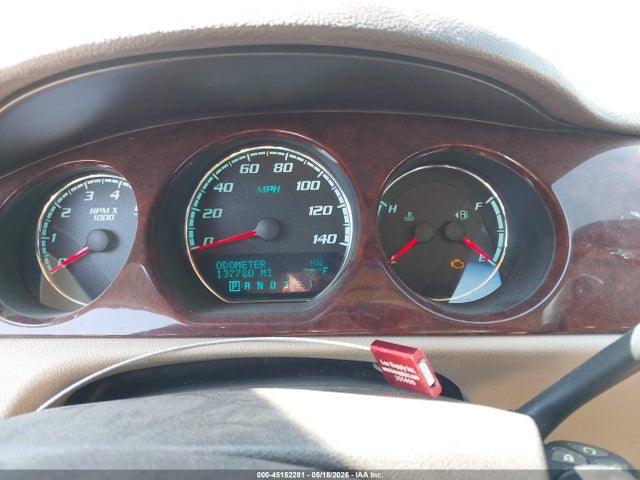 Продаж на аукціоні авто 2010 Buick Lucerne Cxl Premium, vin: 1G4HJ5EM4AU123427, номер лоту: 45152281