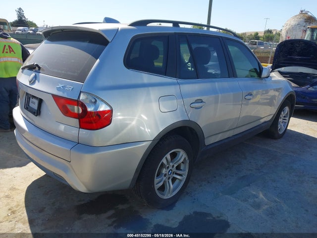 2006 Bmw X3 3.0i მანქანა იყიდება აუქციონზე, vin: WBXPA93436WD34078, აუქციონის ნომერი: 45152295