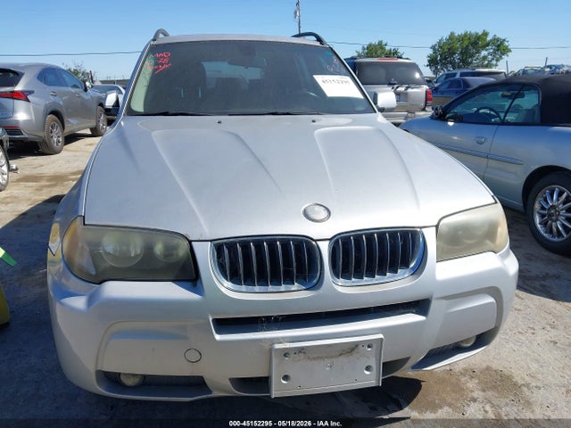 2006 Bmw X3 3.0i მანქანა იყიდება აუქციონზე, vin: WBXPA93436WD34078, აუქციონის ნომერი: 45152295
