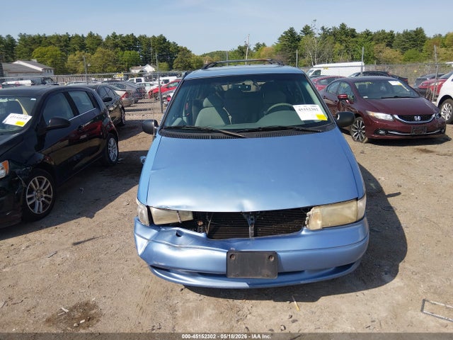 1997 Nissan Quest Gxe/xe მანქანა იყიდება აუქციონზე, vin: 4N2DN1118VD839231, აუქციონის ნომერი: 45152302