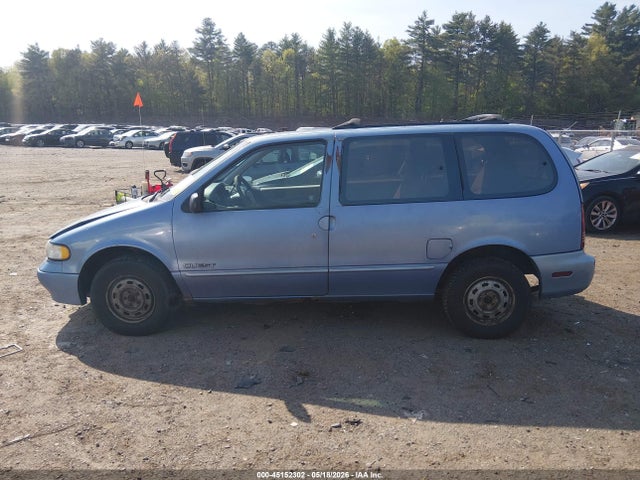 1997 Nissan Quest Gxe/xe მანქანა იყიდება აუქციონზე, vin: 4N2DN1118VD839231, აუქციონის ნომერი: 45152302