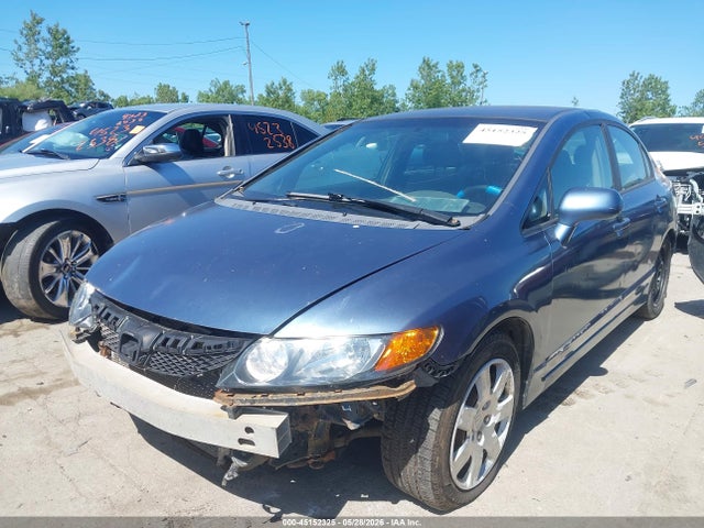 2009 Honda Civic Lx მანქანა იყიდება აუქციონზე, vin: 19XFA16579E045411, აუქციონის ნომერი: 45152325