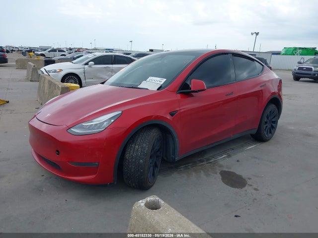 Продажа на аукционе авто 2022 Tesla Model Y Long Range Dual Motor All-wheel Drive, vin: 7SAYGDEE1NA019885, номер лота: 45152330