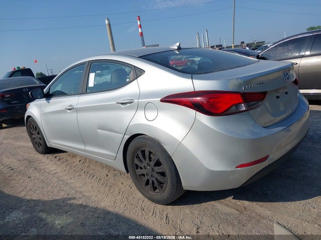 45152332 :رقم المزاد ، 5NPDH4AEXGH755052 vin ، 2016 Hyundai Elantra Se مزاد بيع