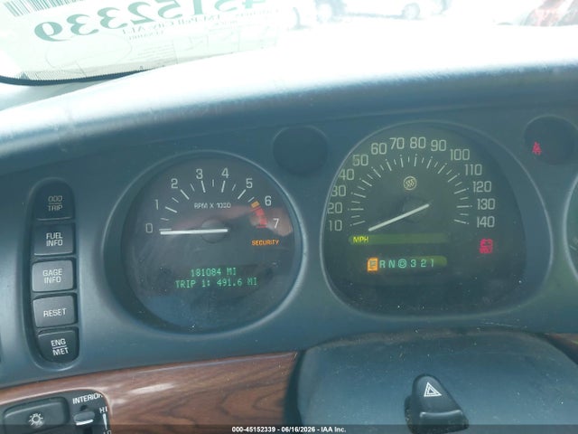 2000 Buick Lesabre Custom მანქანა იყიდება აუქციონზე, vin: 1G4HP54K3Y4146769, აუქციონის ნომერი: 45152339