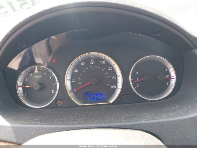Aukcja sprzedaży 2009 Hyundai Sonata Gls, vin: 5NPET46C99H539593, numer aukcji: 45152380