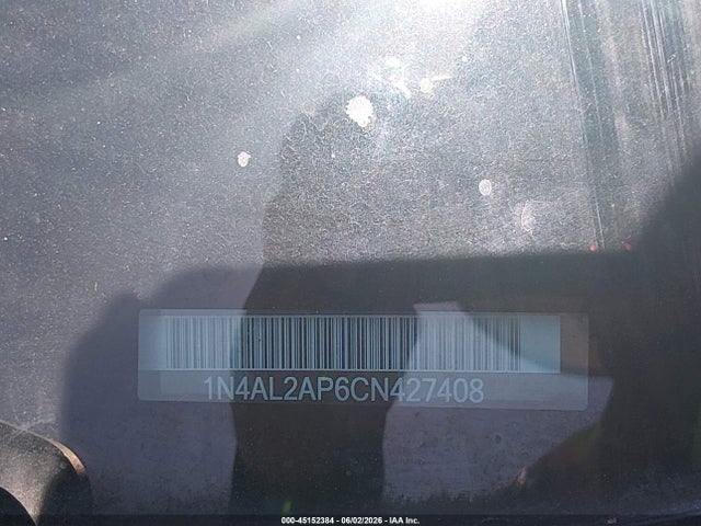 Продажа на аукционе авто 2012 Nissan Altima 2.5 S, vin: 1N4AL2AP6CN427408, номер лота: 45152384