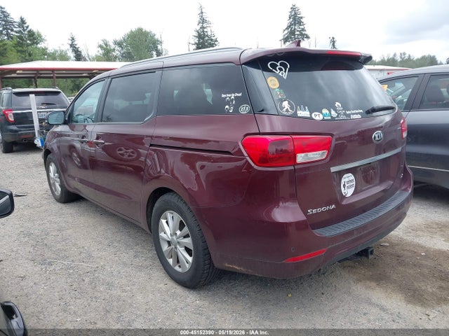 Aukcja sprzedaży 2016 Kia Sedona Lx, vin: KNDMB5C1XG6085790, numer aukcji: 45152390