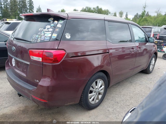 Aukcja sprzedaży 2016 Kia Sedona Lx, vin: KNDMB5C1XG6085790, numer aukcji: 45152390