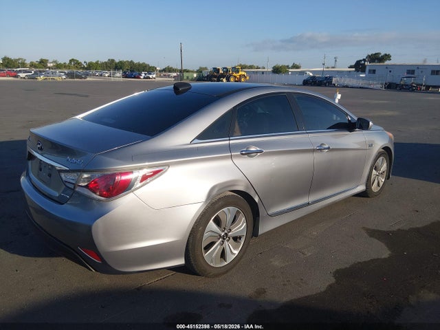 2015 Hyundai Sonata Hybrid Limited მანქანა იყიდება აუქციონზე, vin: KMHEC4A40FA126329, აუქციონის ნომერი: 45152398