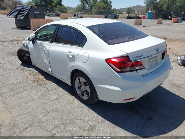 2015 Honda Civic Lx მანქანა იყიდება აუქციონზე, vin: 19XFB2F54FE210961, აუქციონის ნომერი: 45152407