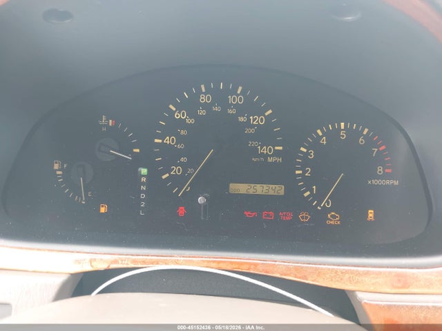 45152436 :رقم المزاد ، JT6HF10U8Y0142528 vin ، 2000 Lexus Rx 300 مزاد بيع