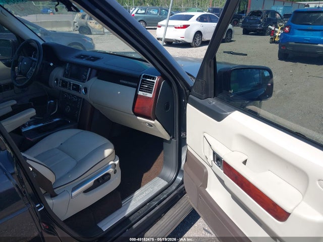 2012 Land Rover Range Rover Hse მანქანა იყიდება აუქციონზე, vin: SALME1D40CA369812, აუქციონის ნომერი: 45152475