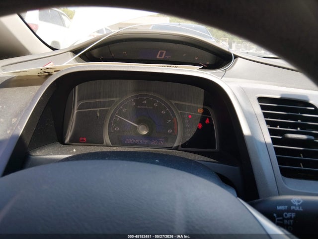 2009 Honda Civic Lx მანქანა იყიდება აუქციონზე, vin: 2HGFA16519H304741, აუქციონის ნომერი: 45152481