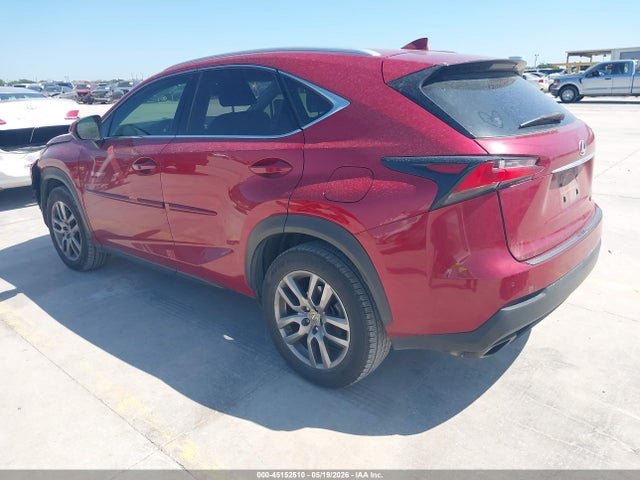 Продаж на аукціоні авто 2016 Lexus Nx 200t, vin: JTJYARBZ6G2046749, номер лоту: 45152510