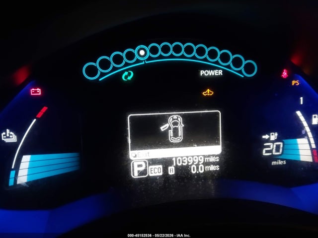 Aukcja sprzedaży 2013 Nissan Leaf S, vin: 1N4AZ0CPXDC415257, numer aukcji: 45152536