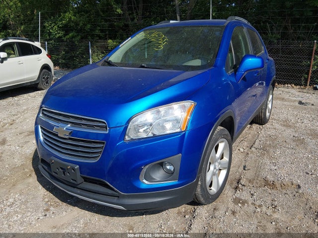 2016 Chevrolet Trax Ltz მანქანა იყიდება აუქციონზე, vin: KL7CJRSB2GB549336, აუქციონის ნომერი: 45152555