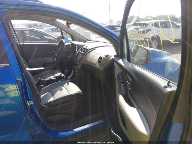 2016 Chevrolet Trax Ltz მანქანა იყიდება აუქციონზე, vin: KL7CJRSB2GB549336, აუქციონის ნომერი: 45152555