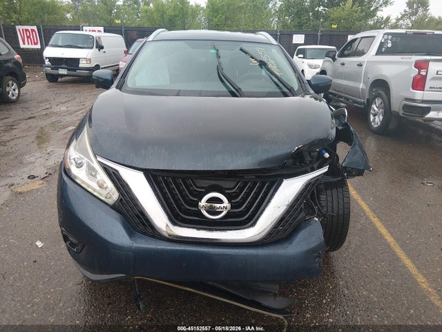 45152557 :رقم المزاد ، 5N1AZ2MHXGN151670 vin ، 2016 Nissan Murano Platinum مزاد بيع