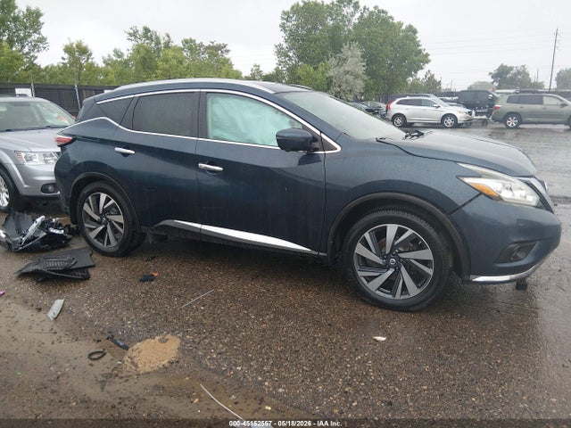 45152557 :رقم المزاد ، 5N1AZ2MHXGN151670 vin ، 2016 Nissan Murano Platinum مزاد بيع