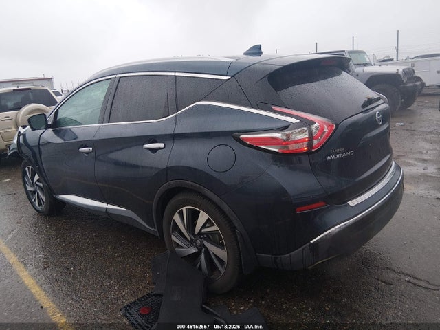 45152557 :رقم المزاد ، 5N1AZ2MHXGN151670 vin ، 2016 Nissan Murano Platinum مزاد بيع
