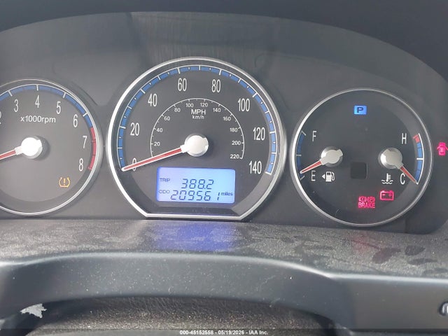 Продажа на аукционе авто 2009 Hyundai Santa Fe Gls, vin: 5NMSG73D59H295072, номер лота: 45152558