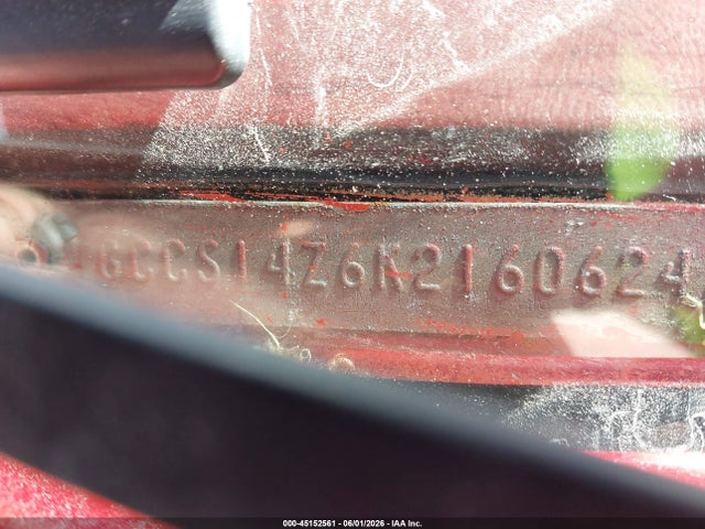 45152561 :رقم المزاد ، 1GCCS14Z6K2160624 vin ، 1989 Chevrolet S Truck S10 مزاد بيع