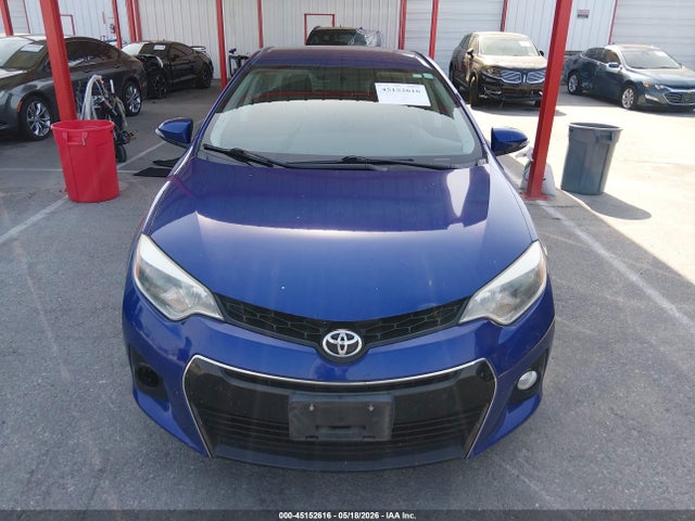 2015 Toyota Corolla S მანქანა იყიდება აუქციონზე, vin: 5YFBURHE1FP225978, აუქციონის ნომერი: 45152616