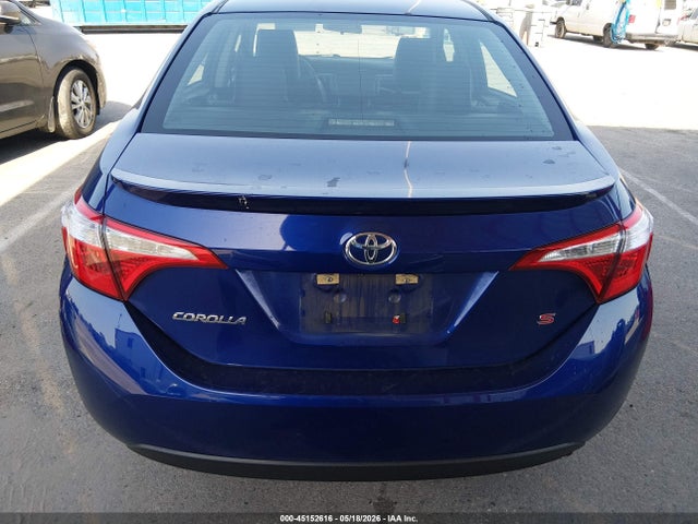 2015 Toyota Corolla S მანქანა იყიდება აუქციონზე, vin: 5YFBURHE1FP225978, აუქციონის ნომერი: 45152616
