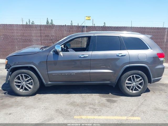 Продаж на аукціоні авто 2018 Jeep Grand Cherokee Limited 4x2, vin: 1C4RJEBG9JC489753, номер лоту: 45152619