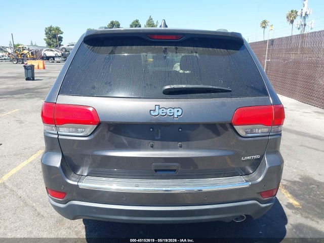 Продаж на аукціоні авто 2018 Jeep Grand Cherokee Limited 4x2, vin: 1C4RJEBG9JC489753, номер лоту: 45152619