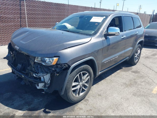 Продаж на аукціоні авто 2018 Jeep Grand Cherokee Limited 4x2, vin: 1C4RJEBG9JC489753, номер лоту: 45152619