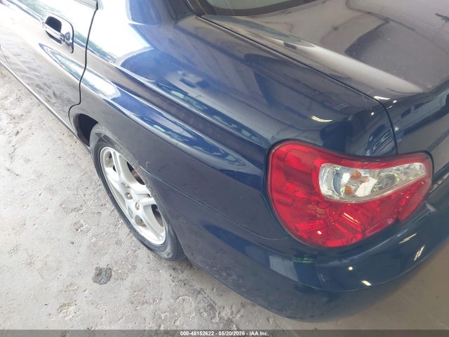 Продажа на аукционе авто 2005 Subaru Impreza 2.5rs, vin: JF1GD67515G509137, номер лота: 45152622
