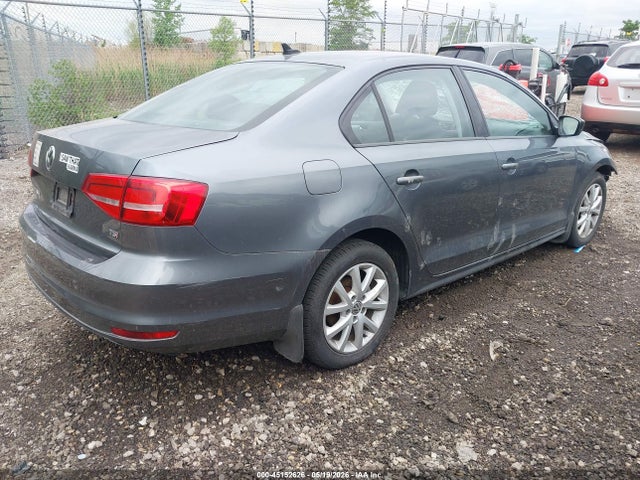 45152626 :رقم المزاد ، 3VWD17AJ4FM300352 vin ، 2015 Volkswagen Jetta 1.8t Se مزاد بيع
