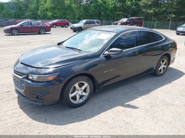 2016 Chevrolet Malibu Ls მანქანა იყიდება აუქციონზე, vin: 1G1ZB5ST0GF337662, აუქციონის ნომერი: 45152643