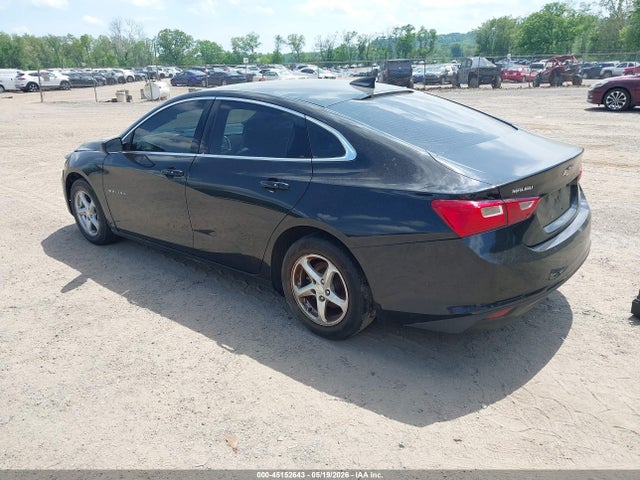 2016 Chevrolet Malibu Ls მანქანა იყიდება აუქციონზე, vin: 1G1ZB5ST0GF337662, აუქციონის ნომერი: 45152643