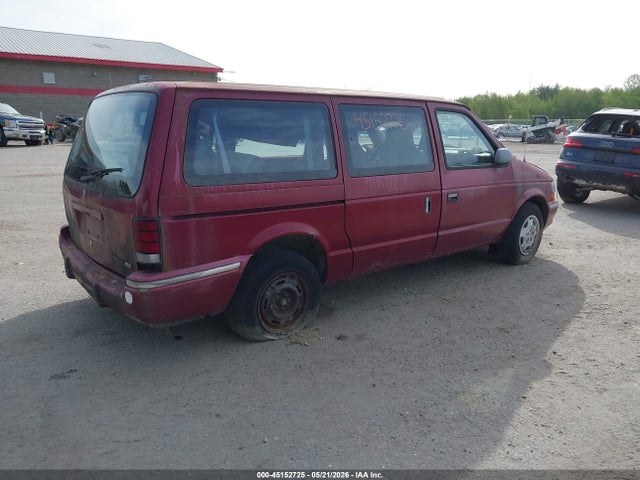 45152725 :رقم المزاد ، 1B4GK44R9MX657916 vin ، 1991 Dodge Grand Caravan Se مزاد بيع