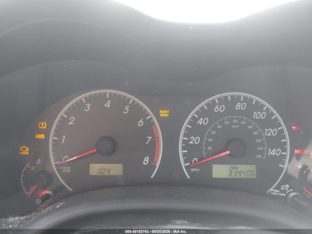 45152763 :رقم المزاد ، 1NXBU40E29Z091645 vin ، 2009 Toyota Corolla S مزاد بيع