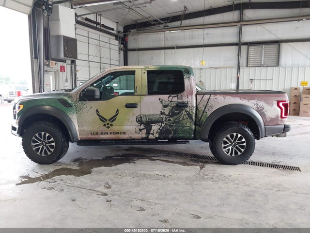 Продажа на аукционе авто 2019 Ford F-150 Raptor, vin: 1FTFW1RG0KFA43932, номер лота: 45152803