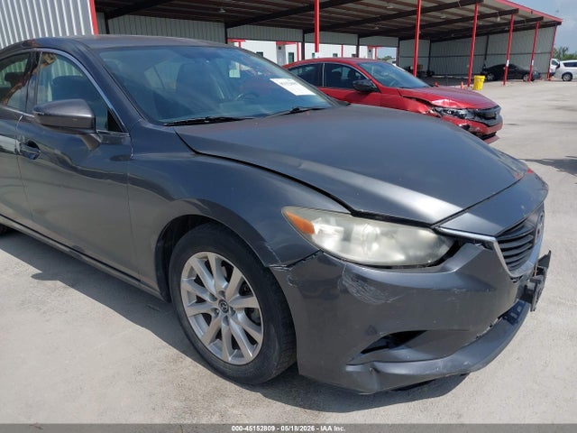 2016 Mazda Mazda6 მანქანა იყიდება აუქციონზე, vin: JM1GJ1U58G1480543, აუქციონის ნომერი: 45152809