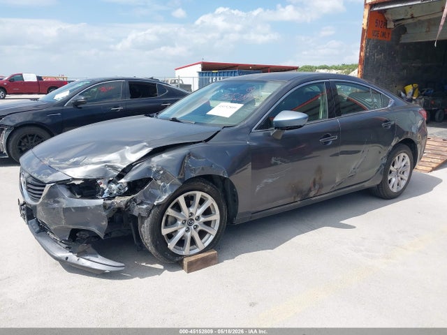 2016 Mazda Mazda6 მანქანა იყიდება აუქციონზე, vin: JM1GJ1U58G1480543, აუქციონის ნომერი: 45152809