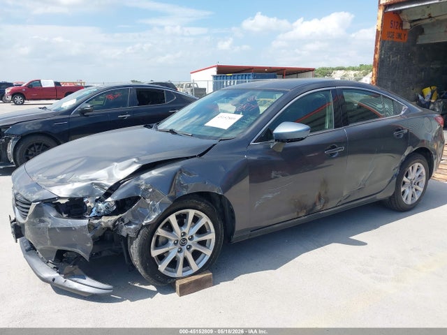 2016 Mazda Mazda6 მანქანა იყიდება აუქციონზე, vin: JM1GJ1U58G1480543, აუქციონის ნომერი: 45152809