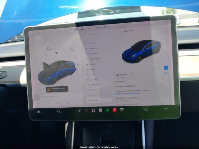 Aukcja sprzedaży 2019 Tesla Model 3 Long Range/mid Range/standard Range/standard Range Plus, vin: 5YJ3E1EAXKF425025, numer aukcji: 45152907