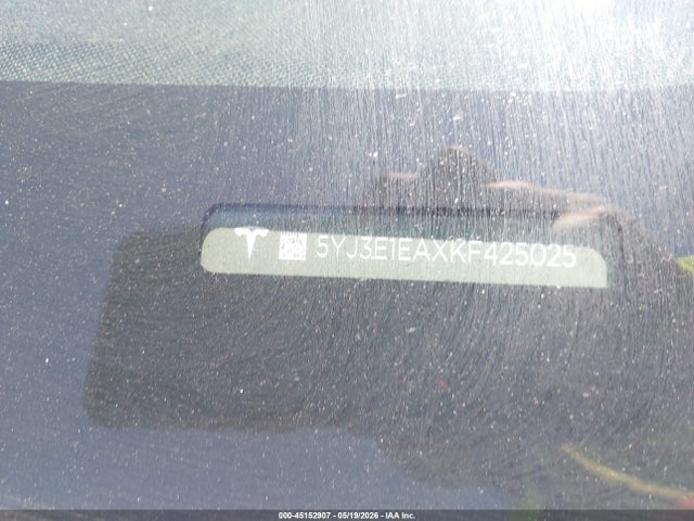 Aukcja sprzedaży 2019 Tesla Model 3 Long Range/mid Range/standard Range/standard Range Plus, vin: 5YJ3E1EAXKF425025, numer aukcji: 45152907