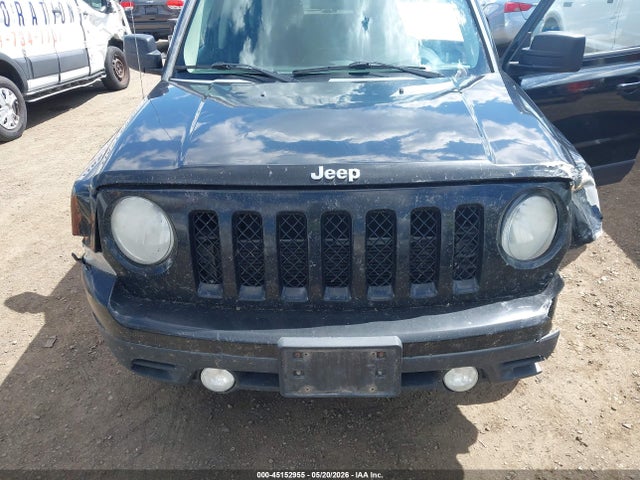 2013 Jeep Patriot Latitude მანქანა იყიდება აუქციონზე, vin: 1C4NJPFA3DD205497, აუქციონის ნომერი: 45152955