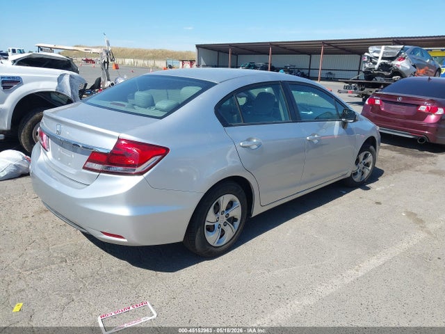 Honda Civic Lx 2014 19XFB2F51EE016645 Image 4