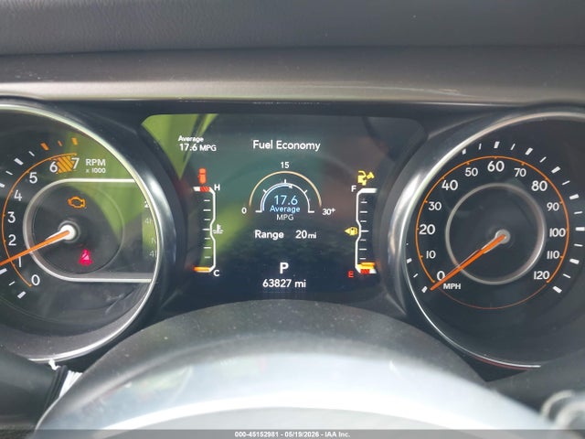 45152981 :رقم المزاد ، 1C4HJXEN1MW653503 vin ، 2021 Jeep Wrangler Unlimited Sahara 4x4 مزاد بيع
